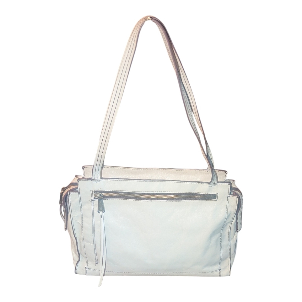 Hobo Affinity eggshell  Leather handbag